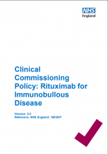 Clinical Commissioning Policy: Rituximab for Immunobullous Disease